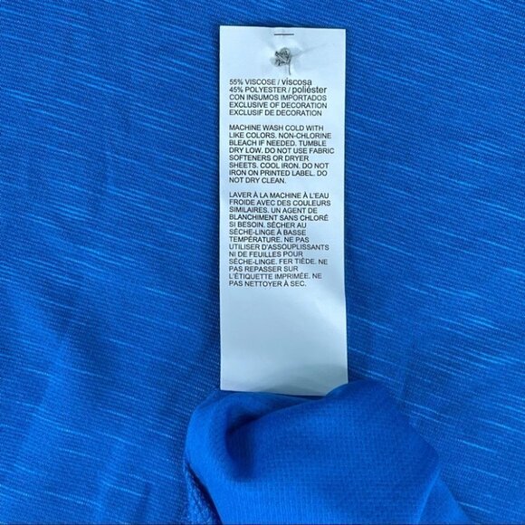 PGA Tour Stretch Blue Sea Star Men’s Golf Polo - Picture 5 of 9